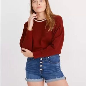 MADEWELL Hi-Rise Denim Shorts